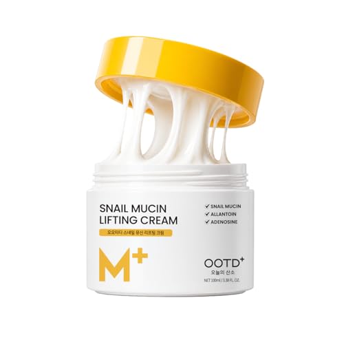 #OOTD Snail Mucin Moisturizer Cream for Face and Neck, Firming & Deep Hydrating Facial Cream...