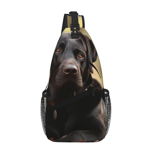 Bolso bandolera Labrador para hombre y mujer miniatura 1