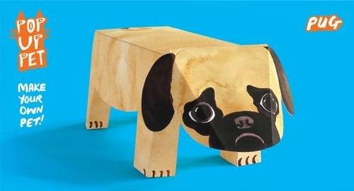 Pop Up Pet Pug: Make your own 3D card pet!