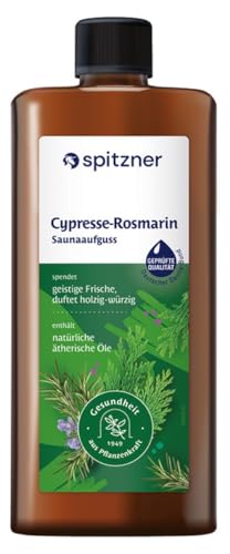 Spitzner Saunaaufguss - Cypresse-Rosmarin 1L