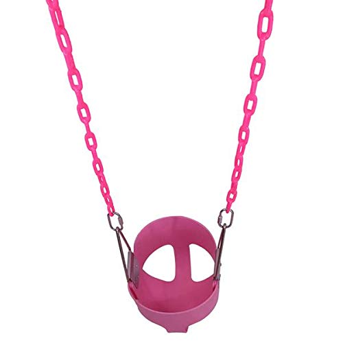 AUTOKOLA Home Swing Set Stuff Highback Full Bucket Swing Pink 3-7 Days Delivery