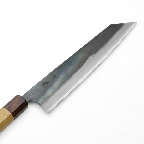 Amazon | 元兼 和牛刀 両刃 210mm 切付型 青紙1号 割込み 黒打ち仕上げ