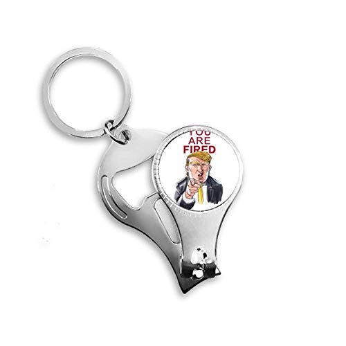 Porte-clés décapsuleur et coupe-ongles président américain pour vos voyages