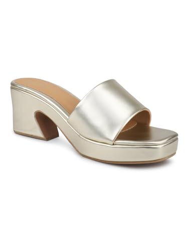 Inc.5 Women Gold Platform Heels (B0CQPCV5KJ) Amazon Price History, Amazon Price Tracker