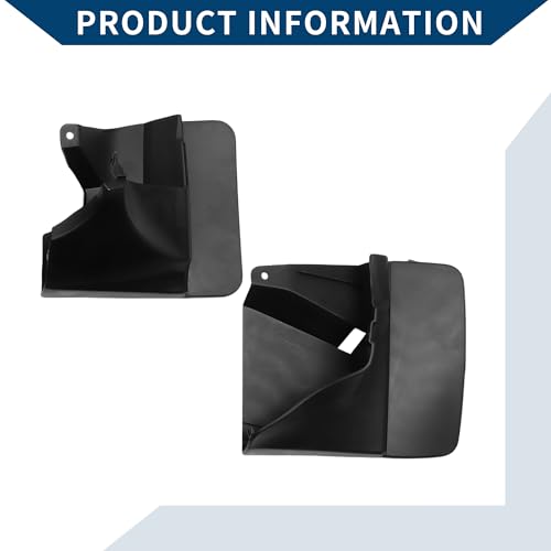 Image of Mud Flaps Splash Guards W /Mount Accessories for Toyota LAND CRUISER FJ120 PRADO 2DR 2003-2009 Front and Rear Mud Guards 1 Set
