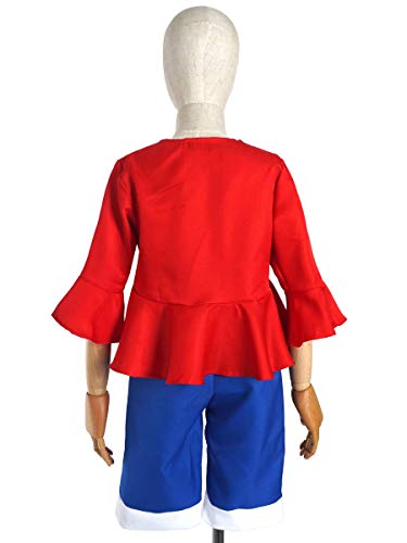 CoolChange One P. kinderkostuum van Monkey D. Ruffy volgens de tijdsprong | jas en broek | maat: 120 - Image 6