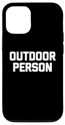 Outdoor Person - �ʔ������t �n�C�N ���[���A �n�C�J�[ �N�[�� �n�C�L���O �X�}�z�P�[�X iPhone 12/12 Pro �p