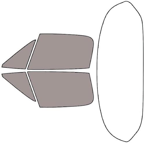 Miniatura 36 de Rvinyl Kit de tinte de ventana compatible con Mazda Miata 1990-1997 - Kit de precorte delantero - 20% Parte delantera - 20%,Parte delantera