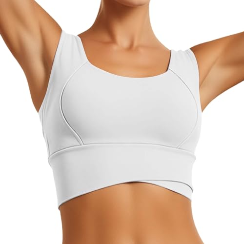 Brassiere Sport Femme Soutien Gorge Sport sans Armature Soutiens-Gorge de