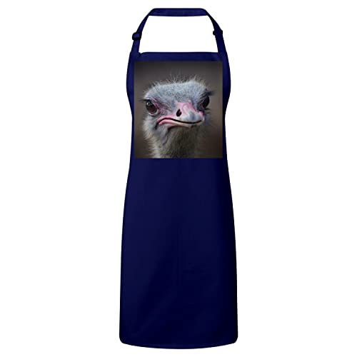 Tablier cuisine autruche pour vos repas en famille et barbecues