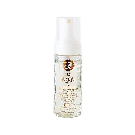 Parafina Bronze Aqua Autobronzeadora Incoloro 150 Ml