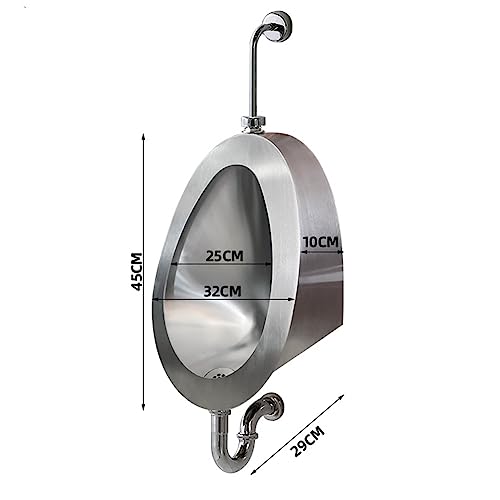 Bagni Moderni WC in Acciaio INOX 304, scarico automatico a parete, WC per adulti, WC esterno miniatura 2