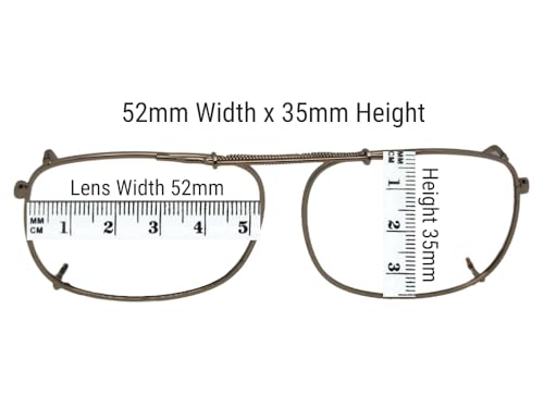 Rectangle Non Polarized Clip-On Sunglasses for Men and Women – Clip On Sunglasses For Eyewear2