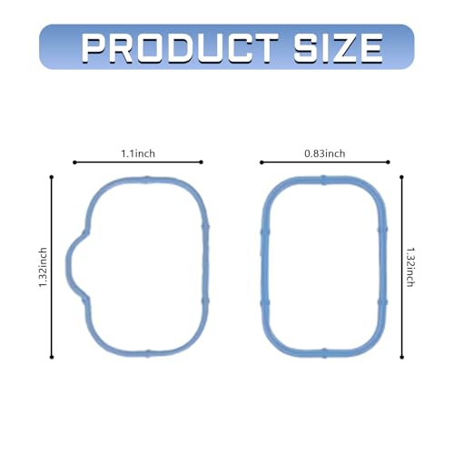 Image of 12PCS Intake Manifold Gaskets Lower & Upper Gasket Plenum Set, Replaces OEM#5184562AC 5184331AC，Engine Intake Manifold Gasket Compatible with Dodge Chrysler Jeep Ram 3.6L