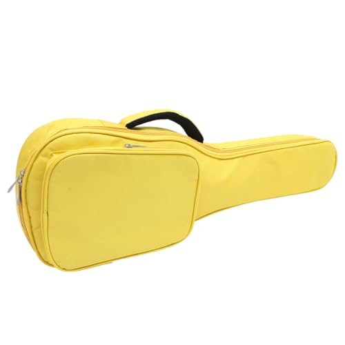 MAGICLULU Bolsa para Ukulele de Acolchada Resistente y Cómoda con Bolsillo Frontal Transparente y Correa...