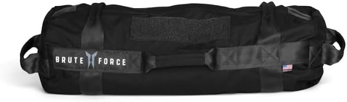Brute Force Athlete Sandbag, Adjustable, Weighted Heavy Bag