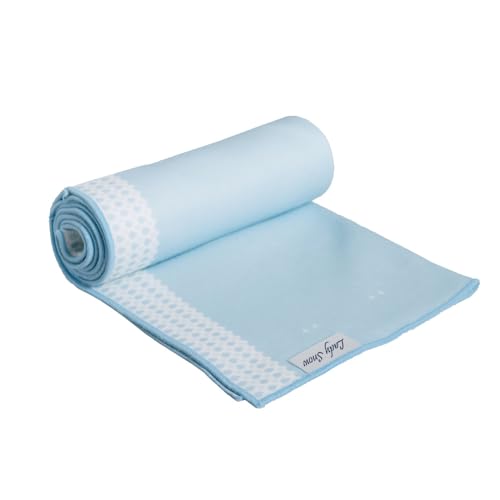Keiti Lady Snow Self-Gripping Towel, Leak-Proof, Super Absorbent, Fast-Drying, 39.3 x 14.6 inches (Sky Blue)