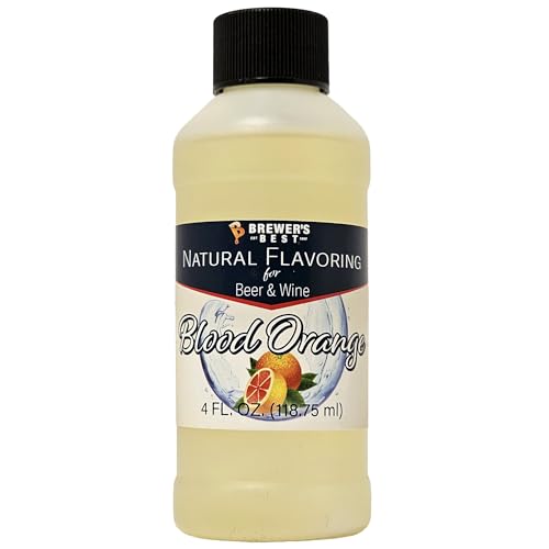 Brewer's Best Natural Beer and Wine Fruit Flavoring (Blood Orange) 4oz