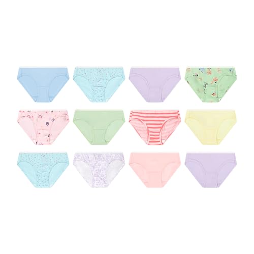 Image of Hanes Girls' Hanes Girls' 20-pack Tagless Cotton Brief Panties