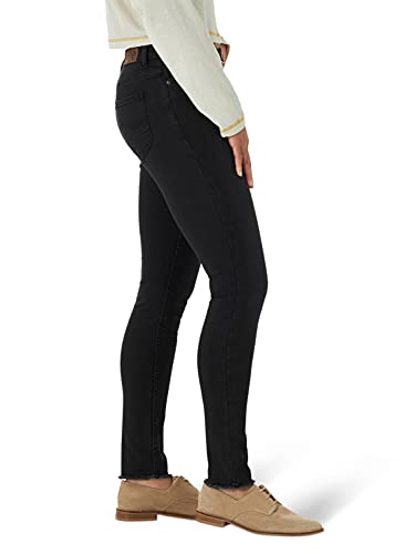 Lee Women's Slim Fit High Rise Skinny Frayed Jean3