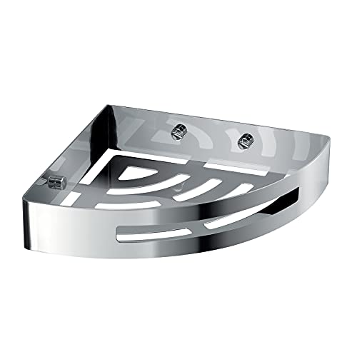 Gedy G-Hanoi Eckduschkorb aus Edelstahl 304 mit Chrom-Finish, Maße 4,5 x...