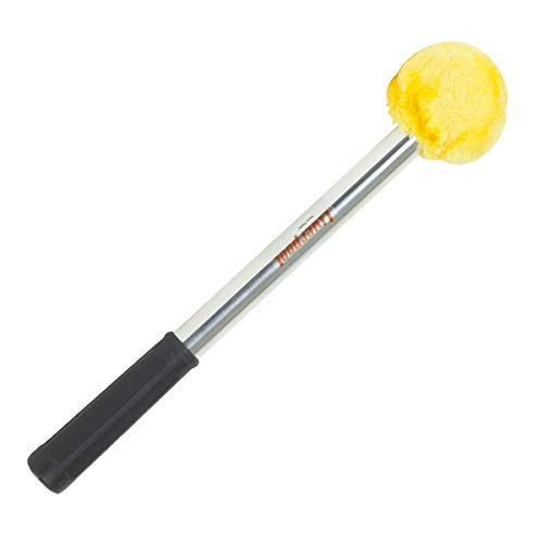 MAZA SURDO ALUMINIO MANGO LIVERPOOL REF. MA79 (AMARILLO) (UNA UNIDAD) Largo: 35cm. Ancho: 2,8