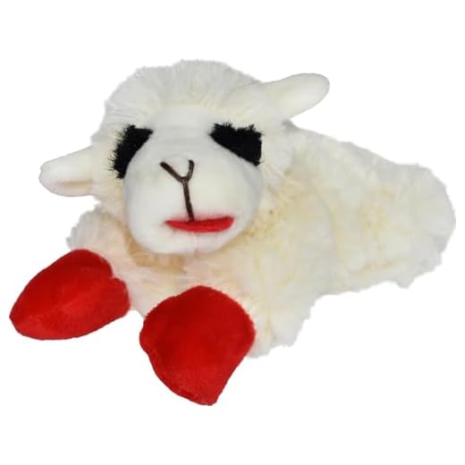 Multipet Lamb Chop Dog Plush Toy - Squeaky Toy