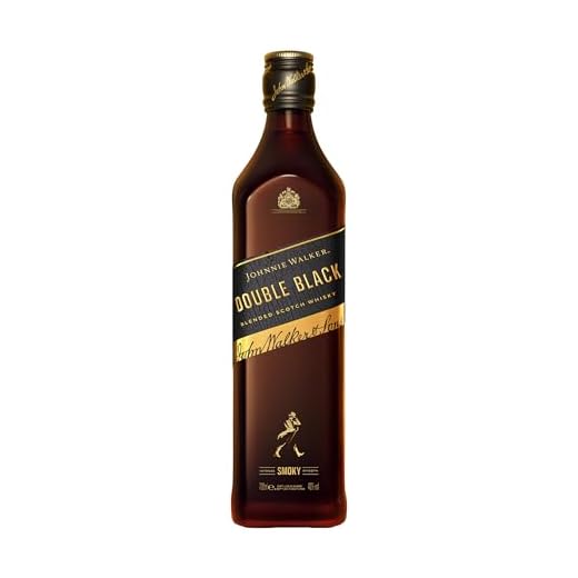 Johnnie Walker Double Black Label Whisky Escocés Blended, 700 ml