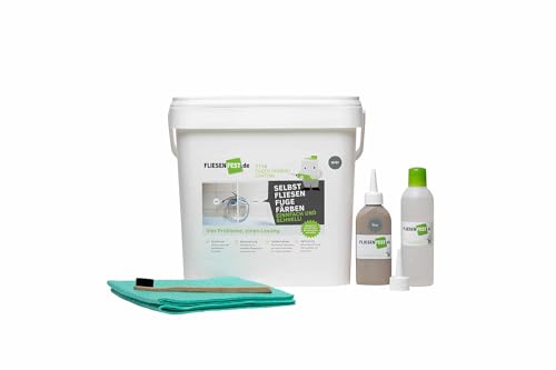 Kit de revestimiento para juntas 7710 resistente a los azulejos, color antracita, kit completo para pintura de lechada resistente al moho y al agua, disponible en 6 colores.
