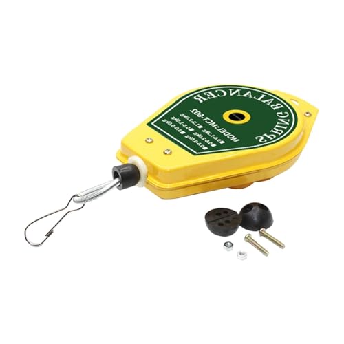 Amagogo Spring Balancer Hanging Tool Holder Hanger High Performance Portable Bearing Retractable Tool Hanging Holding Equipment, 0.5kg to 1.5kg