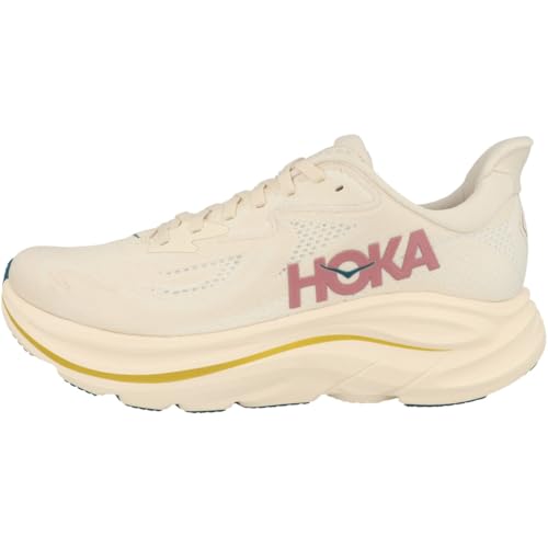 HOKA Damen Laufschuhe Clifton 10 Beige 38