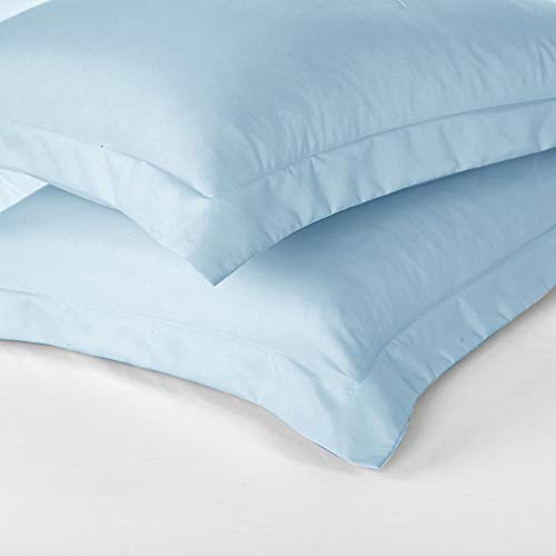 Funda de edredón 90x90 azul celeste para cama y textil de dormitorio 5