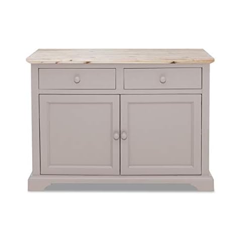 Florence Truffle Sideboard with Acacia Top Cover