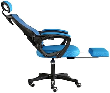Desk Office Chair, Big High Back PU Leather Computer Chair, Executive Office Chair with Leg Rest and Lumbar Support, Mesh Office Chair Gaming Chair