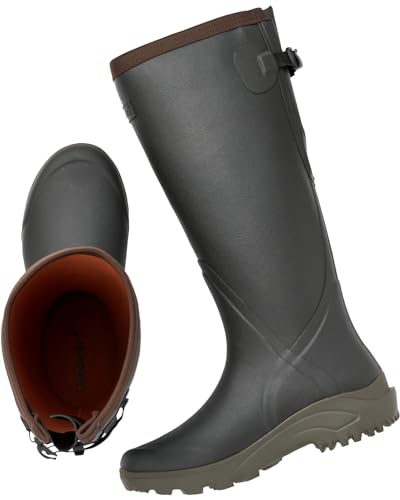 Gateway1 Damen Gummistiefel Sportsman II 18'' 4mm Khaki 9
