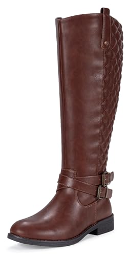Vepose Women's 949 Knee High Boots - Wide Calf, Wide Width