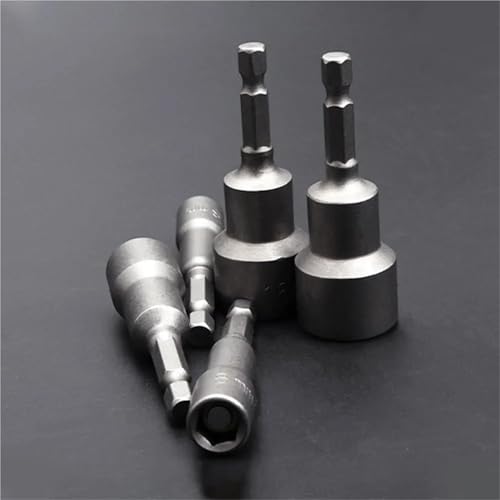 Tournevis magnétique à douille à choc hexagonale 1/4 pouce pour vissage