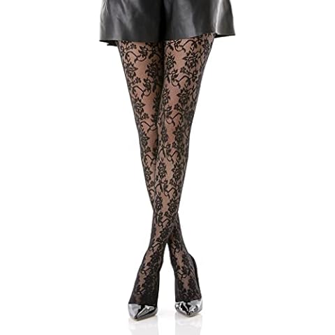 Gi&Gi Floral Patterned 40 Denier Sheer Tights Cover