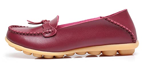 Image of VenusCelia Women's Decoration Comfy Walking Flat Loafer