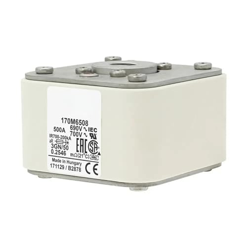 Fusible 170M6512 para salvaguardar equipos industriales
