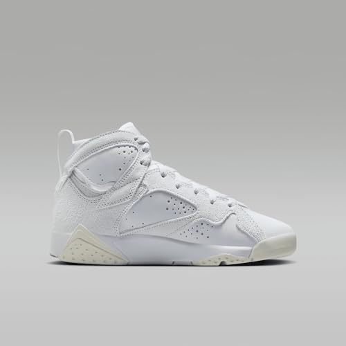 Air Jordan 7 Retro Big Kids' Shoes (DV2255-400, Cobalt Bliss/White/Sail) Size 43