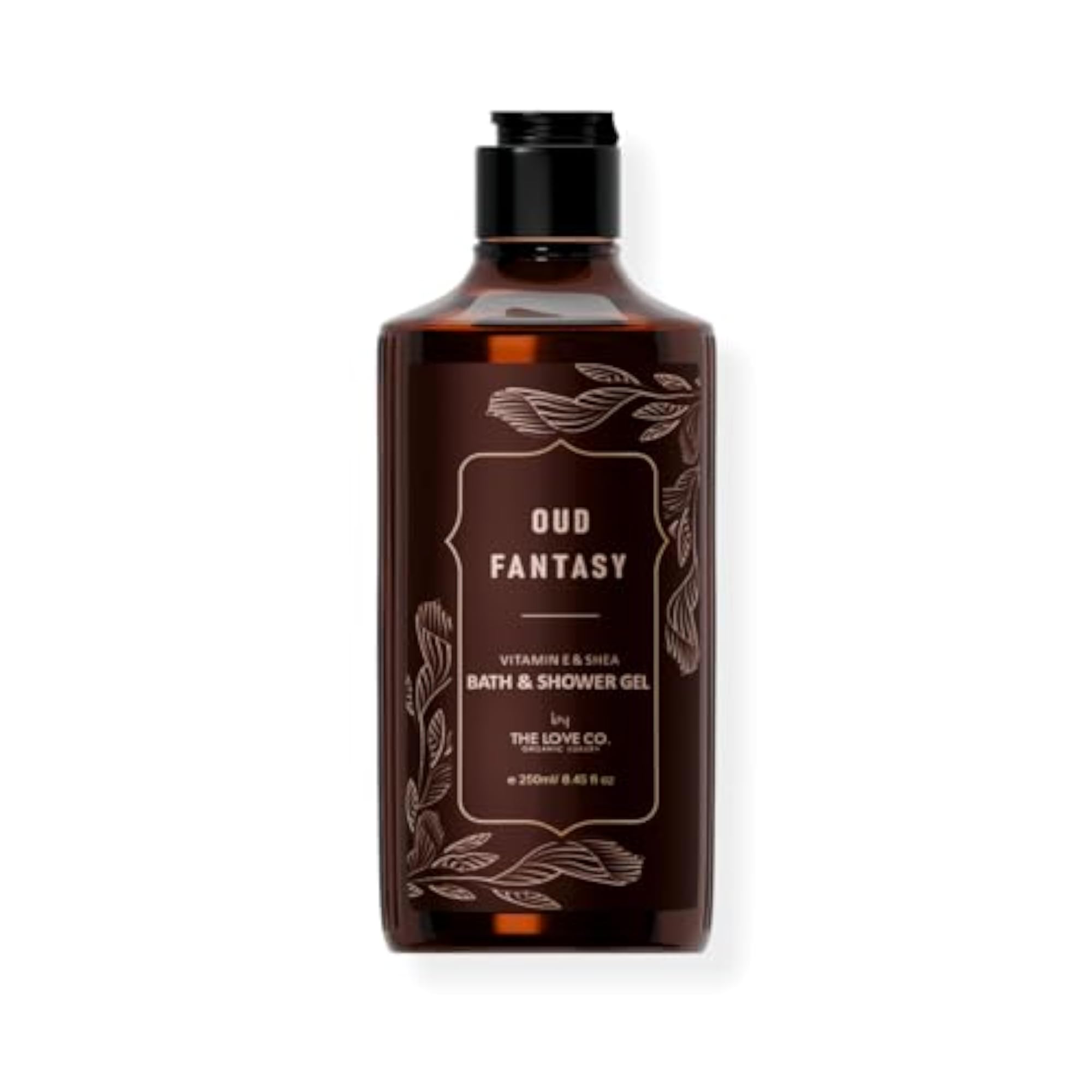 Luxury White Oud Body Wash for Women & Men, Vegan Cleanser