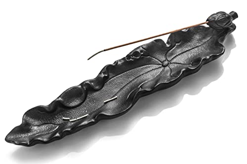 10.8" Keramik Räucherstäbchen-Halter, Handgemachter Weihrauch Aschefänger für Meditation, Yoga, Spa, Zuhause, Büro Cover
