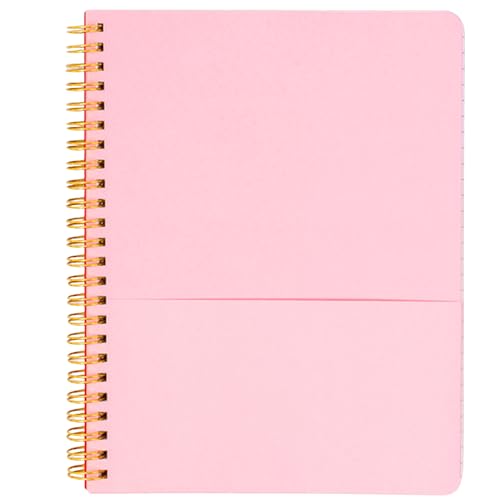 Carnet à spirales romantique ban.do rouge pour vos notes de bureau - 4