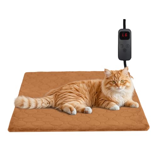 Pet Heating Pad for Cats & Dogs Indoor Outdoor, Warming