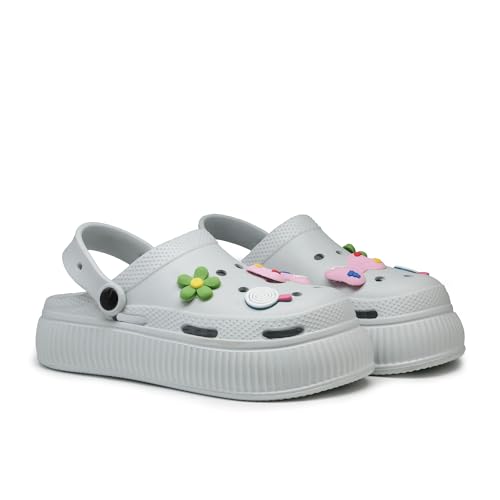 ASIAN Women's INDIGO-24 Comfortable & Light Weight clogs for wome...