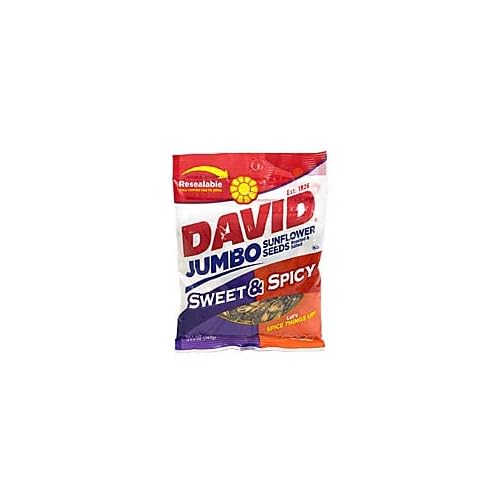 David Sweet and Spicy Sunflower Seed, 5.25 Ounce -- 12 per case.
