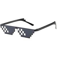 WQZYY&ASDCD Gafas de Sol Color Thug Life Gafas Deal with It Toy