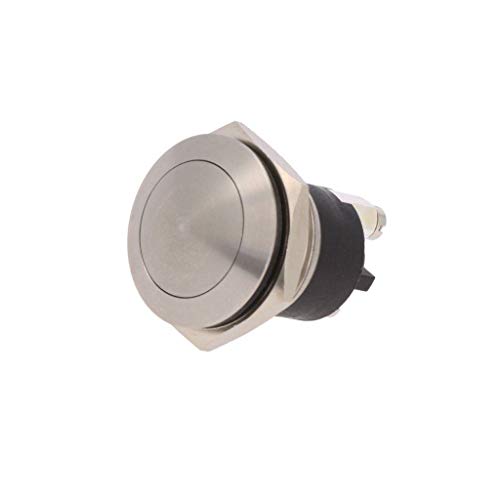 Switch vandal resistant étanche IP68 BULGIN MP0037/3 bouton poussoir SPST 1A 50V ultra-résistant