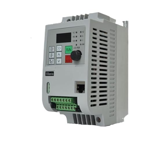 VDOQTLJT Inversor de frecuencia CA 5, kW/4kw/2,2kw, 220v, Salida trifásica, 50HZ /60HZ, Controlador Bomba Agua Motor CA/Unidades(1.5kw 220v)
